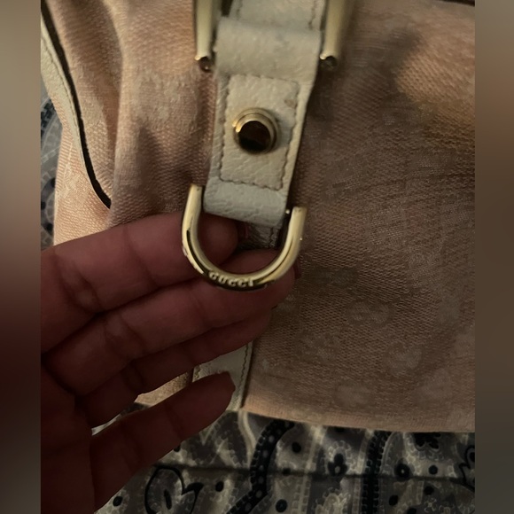 Gucci Boston bag in pink monogram canvas - Picture 7 of 15